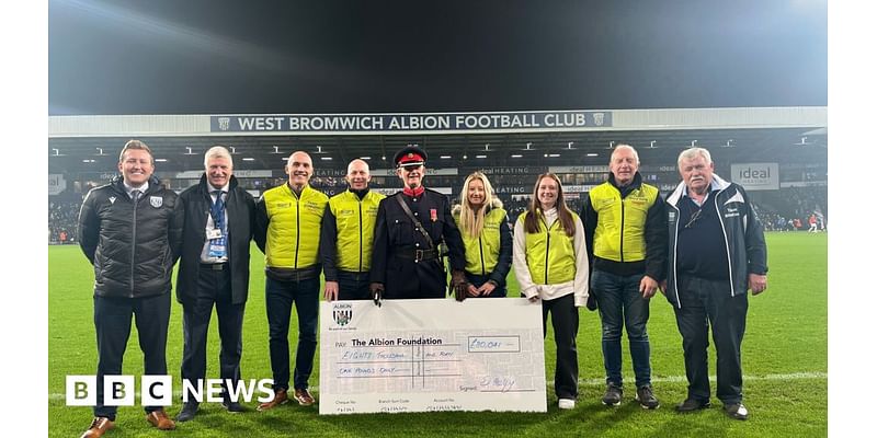 Fundraisers hand over £80,000 to West Bromwich Albion charity