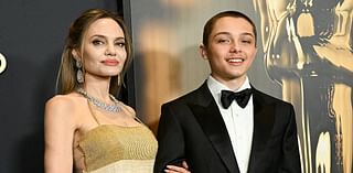 Angelina Jolie's rarely seen son Knox looks like a young Brad Pitt as he towers over her at Governor's Ball 2024