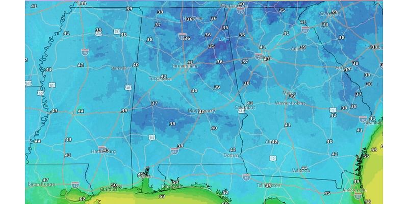 More frost advisories for Alabama overnight