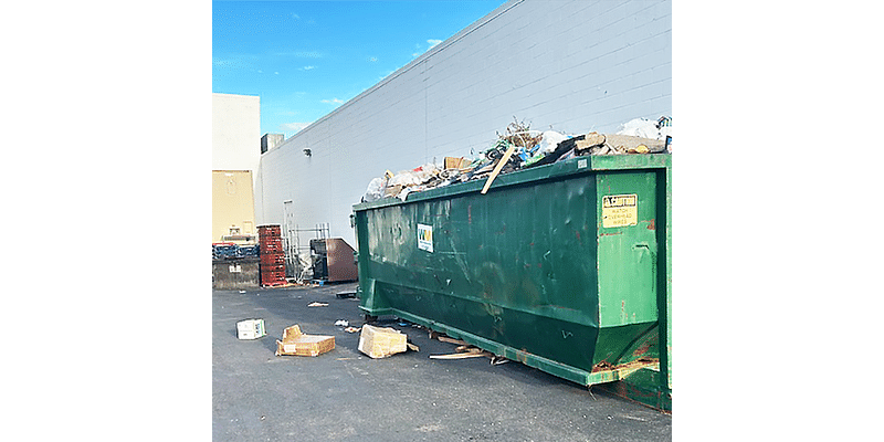 Company Behind In Removing Trash From Smith’s Dumpster