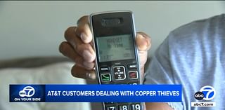 AT&T customers left without service in Baldwin Hills due to copper thefts