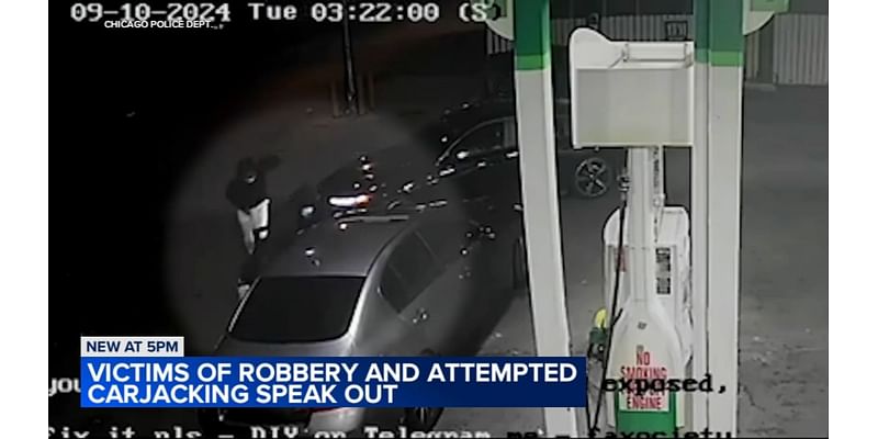 Victims speak out after West Side gas station armed robbery: 'Gonna kill you in front of your kids'