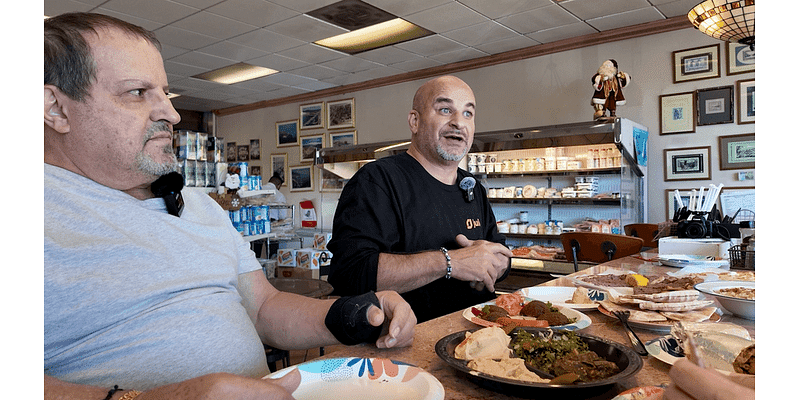 How a regular customer at a Mediterranean food spot began serving his favorite meals