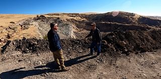 Old Miner still looking for rare rocks in Eagle Foothills