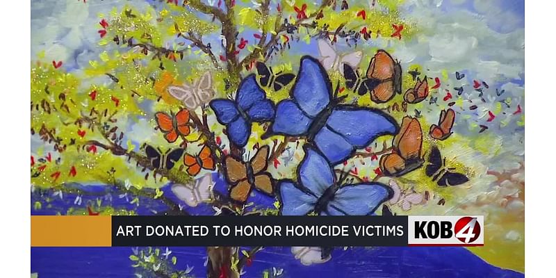 Local artist unveils memorial honoring homicide victims, son