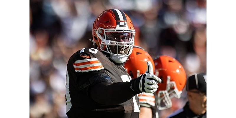 Browns OT Dawand Jones (ankle) will miss rest of season