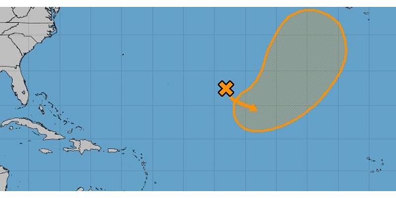 System southeast of Bermuda could become tropical storm