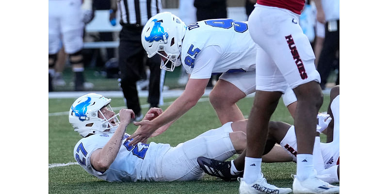 UB kicker Upton Bellenfant reprimanded by MAC for obscene gestures