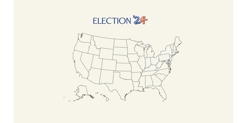 Election 2024: Live Results Map