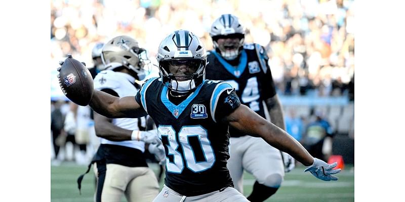 Panthers RB Chuba Hubbard signs 4-year extension