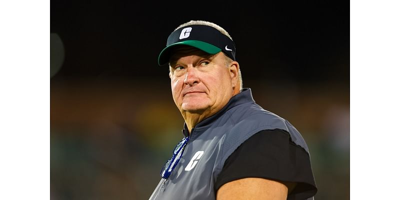 Charlotte 49ers fire head football coach Biff Poggi