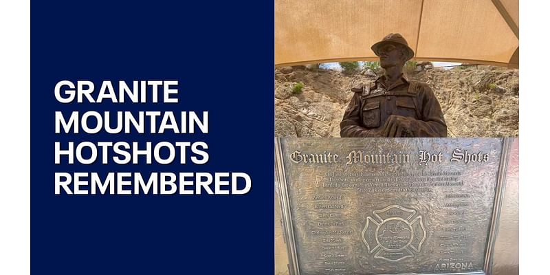 Granite Mountain Hotshots: Yavapai County ceremony honored fallen firefighters