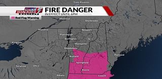 Red Flag Warning issued for parts of VT and NH