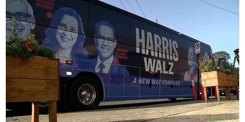 6 Governors stopped at a Grand Rapids coffee shop to talk to voters