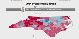 Interactive map: How did each North Carolina county vote in the 2024 presidential election?