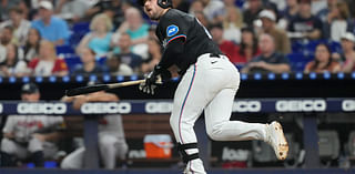 Jake Burger dents Atlanta Braves' playoff chances, help Miami Marlins to 4-3 win