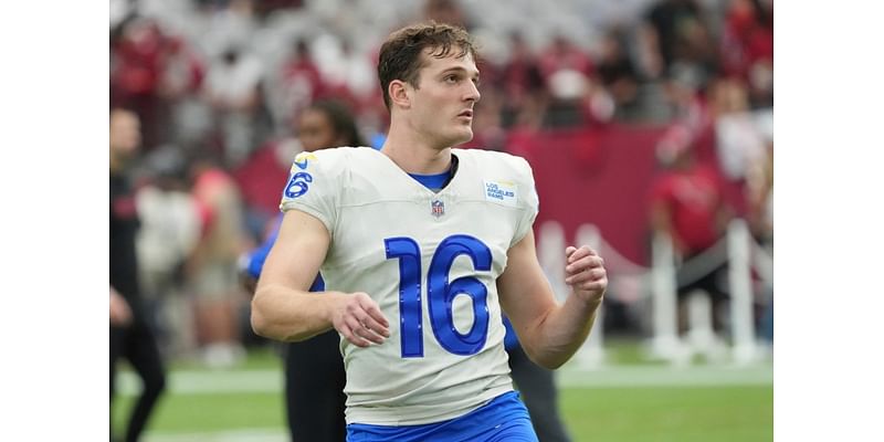 Rams kicker Joshua Karty questionable for 49ers game