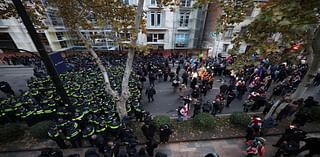 Georgian Police Break Up Opposition Protest Camp in Tbilisi