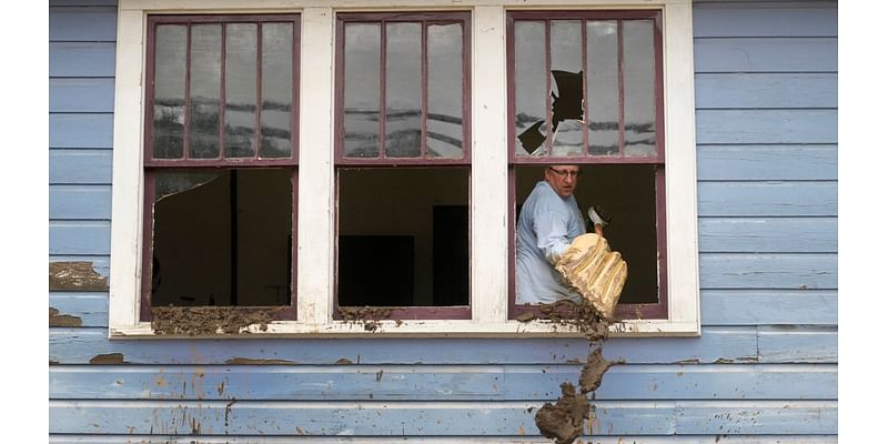 Homeowners hit by Hurricane Helene face the grim task of rebuilding without flood insurance