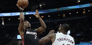 Kyle Lowry makes 7 3-pointers, scores season-high 28 to lead Heat to 129-96 win over sluggish Cavs