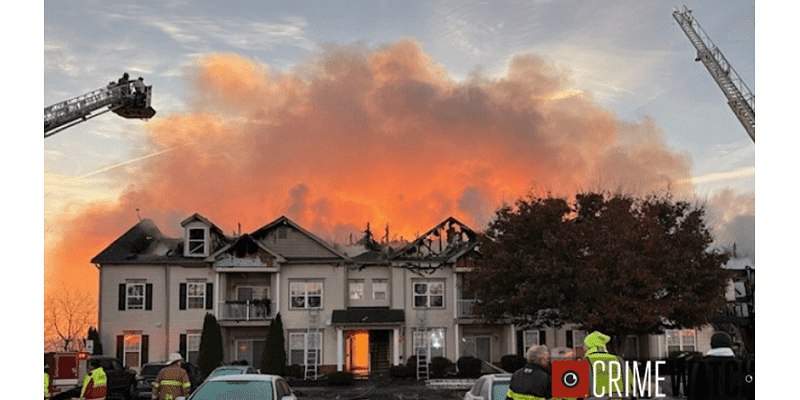 Early morning fire devastates Warwick apartment complex, displaces multiple