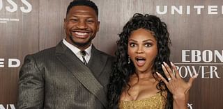 Jonathan Majors and Meagan Good are engaged