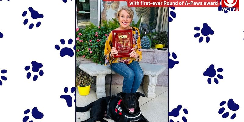 Let’s raise the ‘woof’ for Julie Montanaro, honored with first-ever Round of A-Paws award