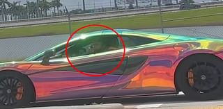 Music star arrested in Miami after aiming gun at driver from his McLaren