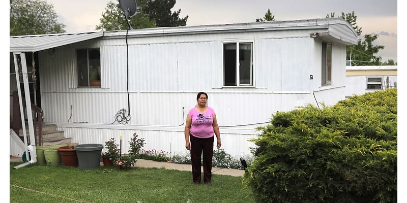 Latino mobile home park residents denounce conditions, allege discrimination