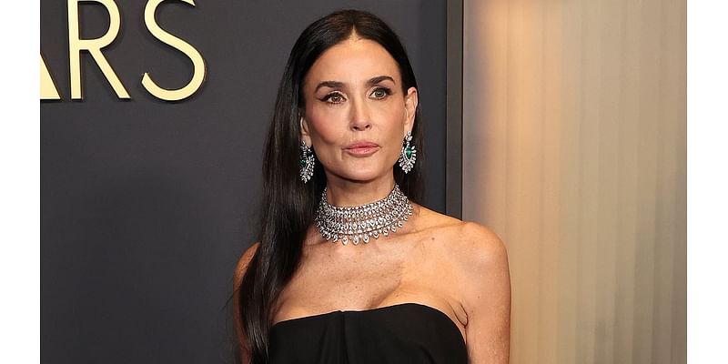 Demi Moore puts the sex in sexagenarian at Governors Awards 2024 after saggy selfie jump scare