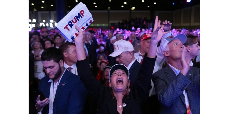 AP PHOTOS: Stark contrast between Harris and Trump supporters as election margin becomes razor thin