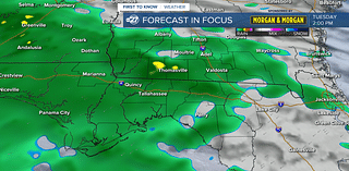 Cloudy skies continue for the next few days with rain showers entering the forecast tomorrow