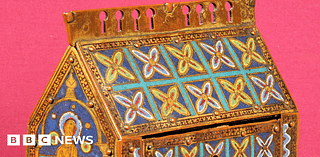 St Thomas Becket casket set for Hereford Cathedral display