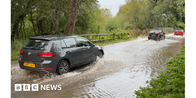 Oxfordshire sees month's worth of rain in two days