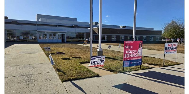 Voters in Newark and Middletown were out on Election Day with voters on both sides