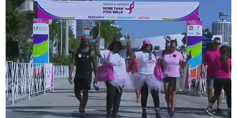 Thousands to join Susan G. Komen More Than Pink Walk at Amelia Earhart Park