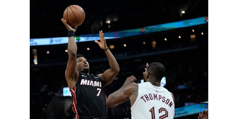 Kyle Lowry makes 7 3-pointers, scores season-high 28 to lead Heat to 129-96 win over sluggish Cavs