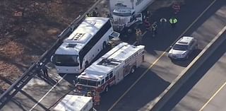 12 military members injured in bus crash on N.J. Turnpike