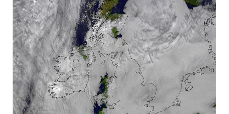 Grey weekend ahead for Britain as 'anticyclonic gloom' stays in place as forecasters reveal country only had 18 MINUTES of sunshine in the past 11 days