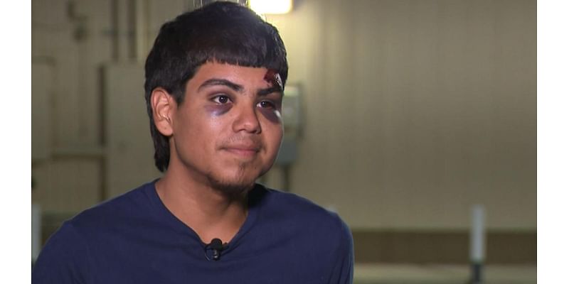 'He throws me on the ground and he started punching me' | Man attacked after car accident on Halloween Night