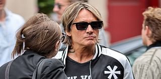 Keith Urban keeps a low-profile as he films in New York in his first public sighting since his wife Nicole Kidman's mother Janelle died at the age of 84