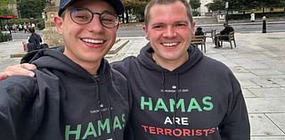 Robert Jenrick vows to emulate Donald Trump by moving the British embassy in Israel to its 'legitimate capital' Jerusalem as he gives conference speech in 'Hamas are terrorists' hoodie