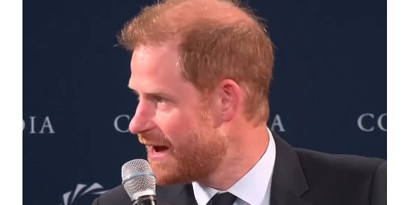 Prince Harry speaks about mental health with Diana Award winners in New York as he continues busy solo trip without Meghan