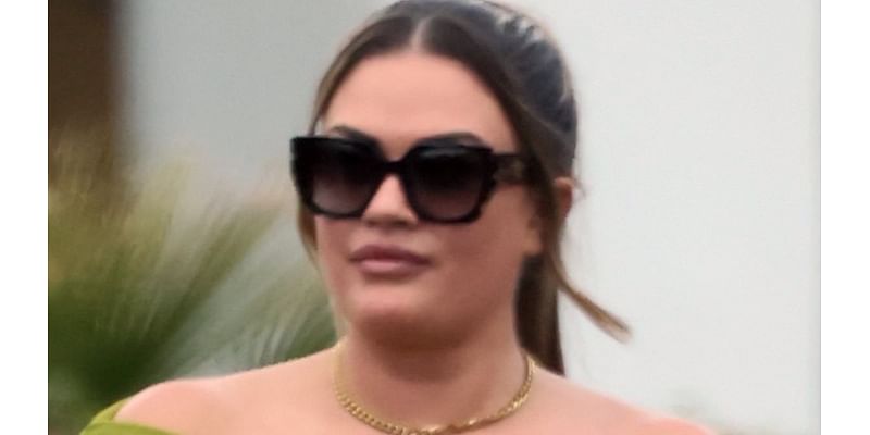 Brittany Cartwright dons short green dress in Palm Springs after Jax Taylor slammed her for wanting to 'hook up'