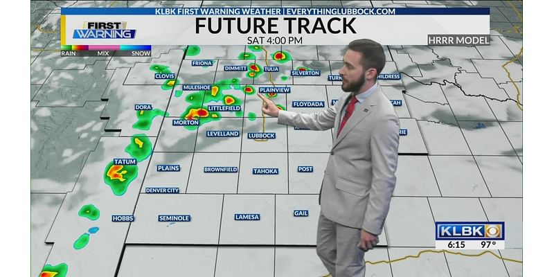 Isolated Showers & Storms Making a Comeback?