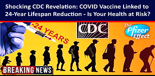 Shocking CDC Revelation: COVID Vaccine Linked to 24-Year Lifespan Reduction – Is Your Health at Risk?