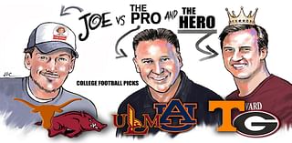 Week 12 picks are in for Joe vs. the Pro and the Hero