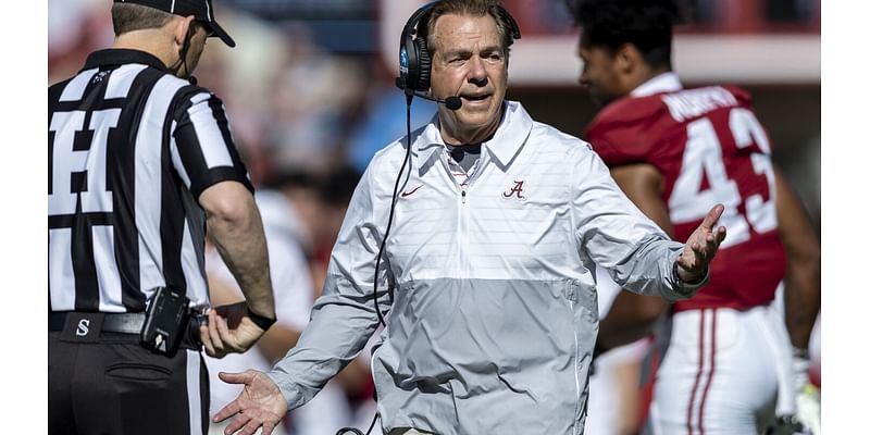 No. 8 Alabama carries playoff hopes into Iron Bowl against Auburn