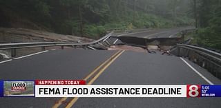 FEMA flood assistance deadline is here