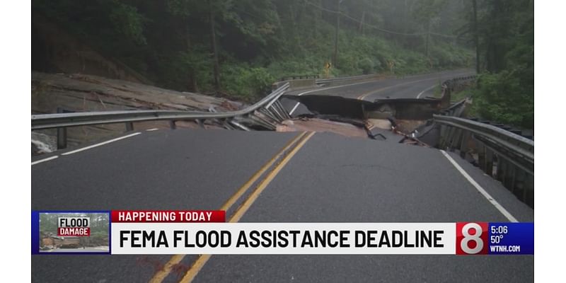 FEMA flood assistance deadline is here